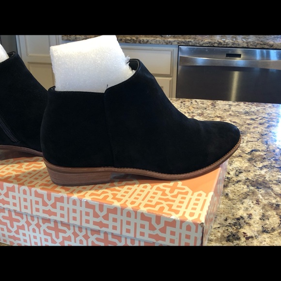 GIANNI BINI Black suede booties. - Picture 3 of 5
